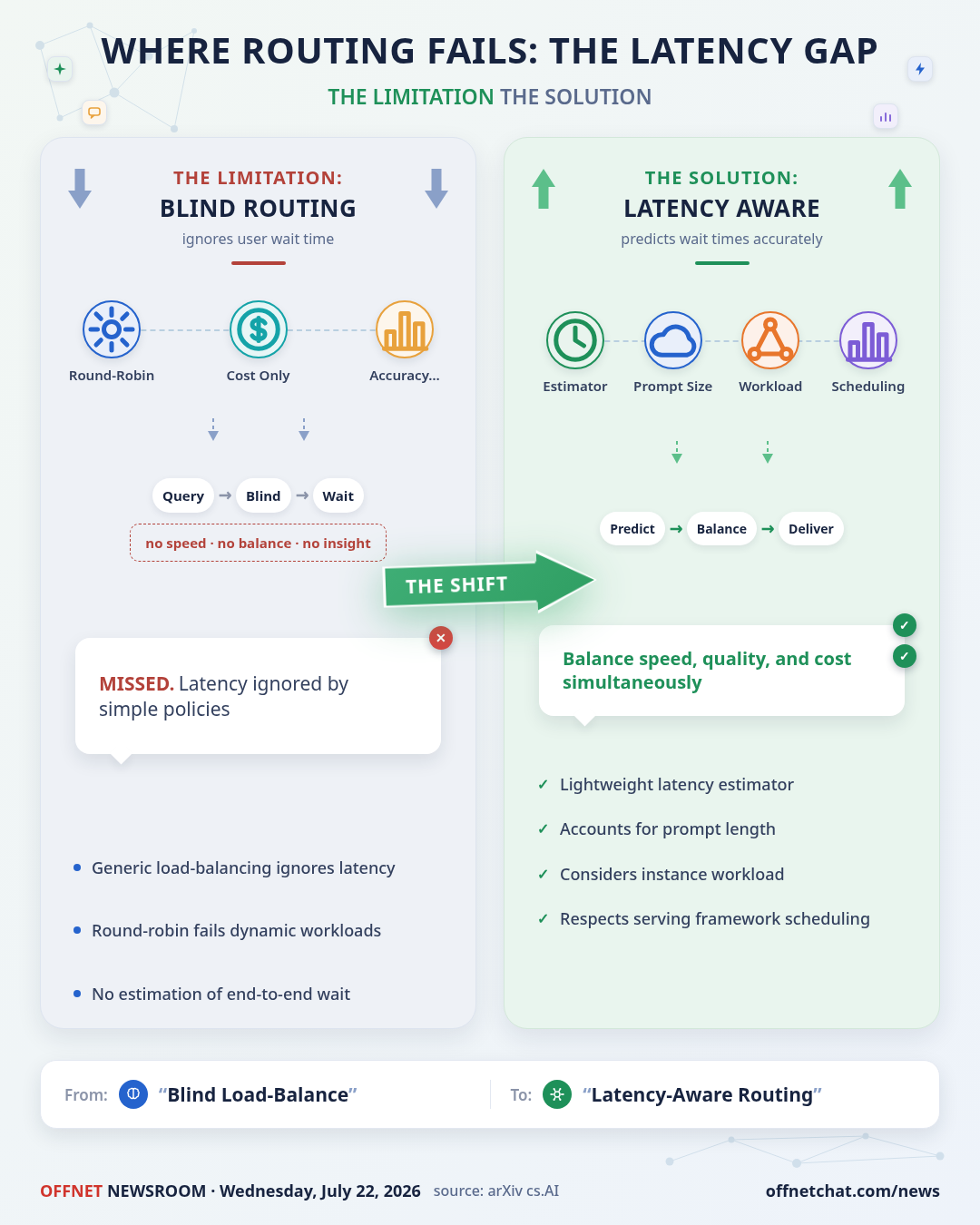 LLM Router Adds Latency Awareness to Balance Quality, Cost, and Speed